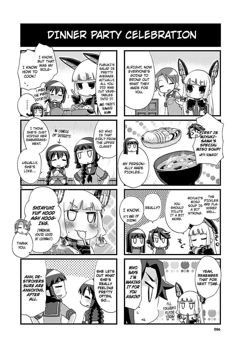 Kantai Collection - Kankore - 4-koma Comic - Fubuki, Ganbarimasu! Chapter 96 6